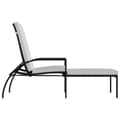Miniatyrbillede 4 af 11: vidaXL liggestole 2 stk. med fodskammel polyrattan brun