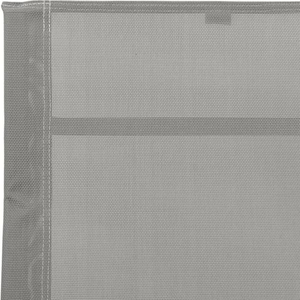 vidaXL Aurinkotuoli teräs ja textilene harmaa
