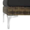 Miniatyrbild 7 av 11: Modulärt loungeset Villanova Aluminiumset 5 2-sits - Antracitgrå melerad
