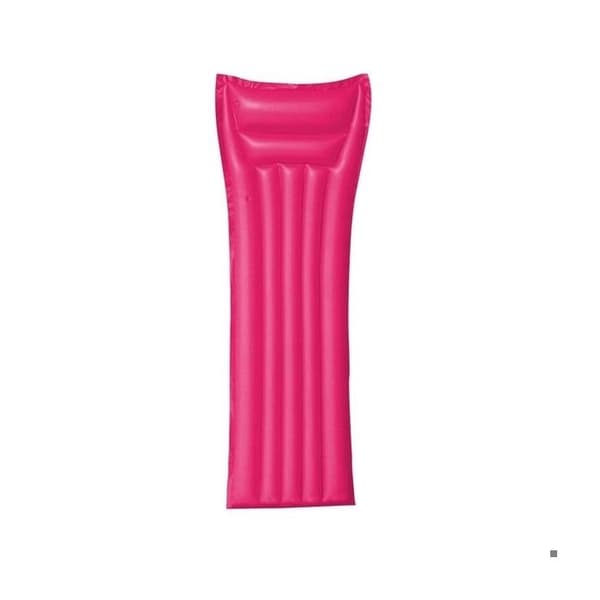 Färgglad uppblåsbar bojmadrass gul havspool * Material: resistent vinyl * Mått: 183 x 69 cm * Rekommenderad ålder: + 14