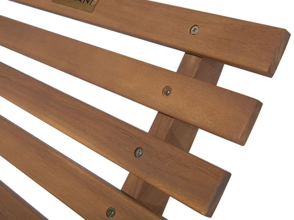 Solseng Lett Akasietre Lamelldesign Gyngefunksjon Buet Form Hagesolseng