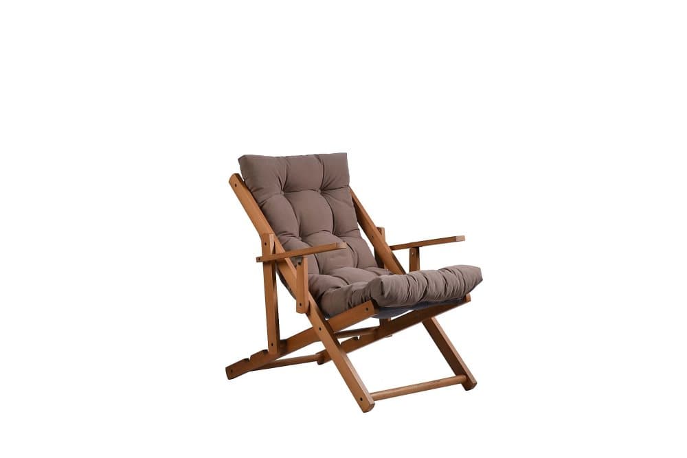 Smithstone Solstol 90x70 cm Natur Brun