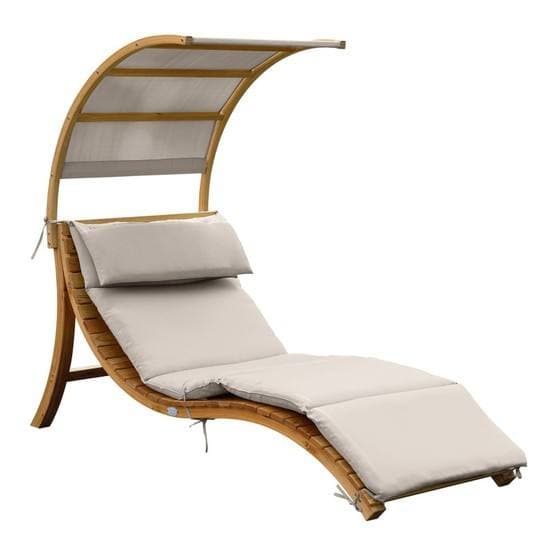 AXI - Solstol Salina Med Solskydd Beige