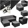 Miniatyrbild 4 av 11: Loungeset/Loungegrupp Lignano - svart