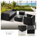 Miniatyrbild 7 av 11: Loungeset/Loungegrupp Lignano - svart