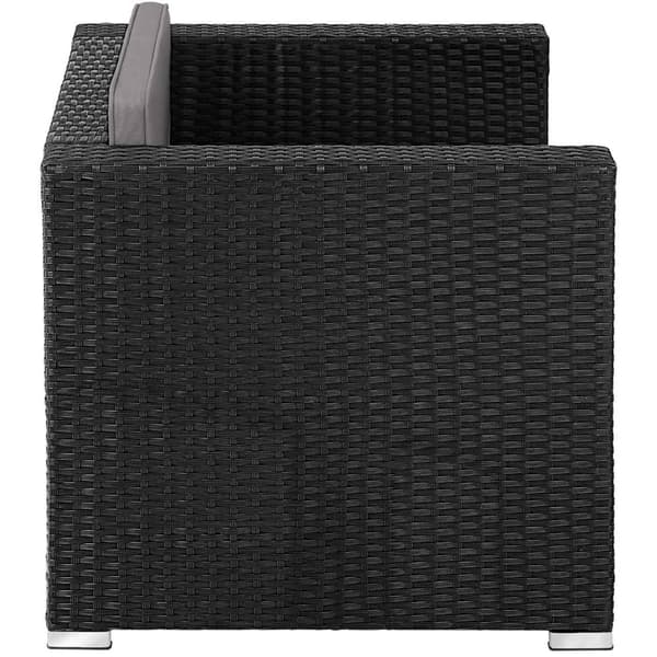Polyrattan havestol Lignano - sort