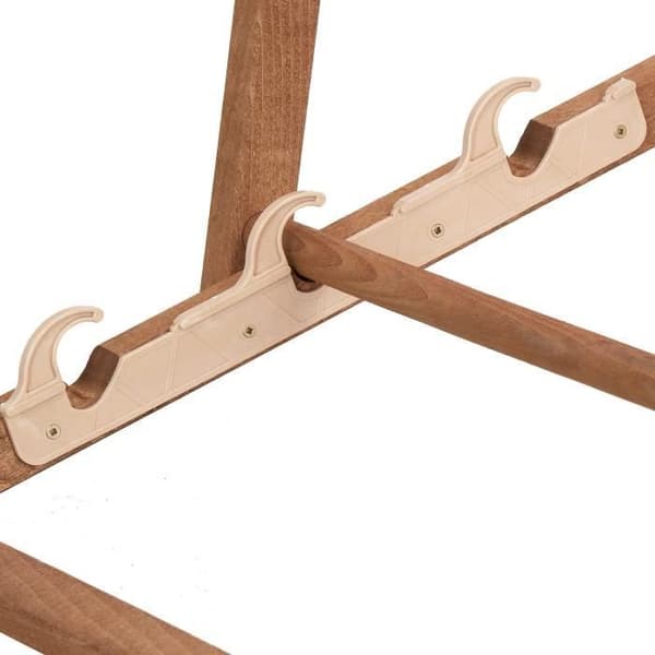 Folding Beach Wood Trädgårdsstol - SPRINGOS - Grå - Naturlig - 1 person