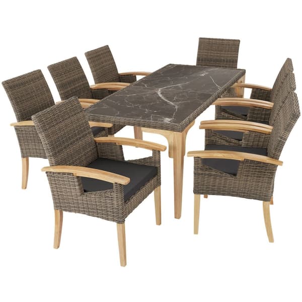 Polyrattan havestol Rosarno - natur