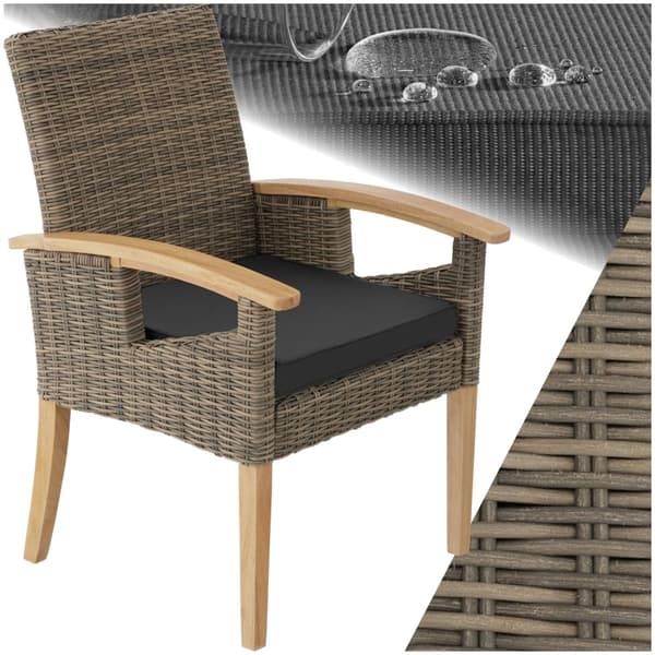 Polyrattan havestol Rosarno - natur