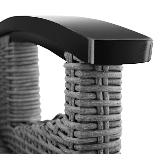 Polyrattan havestol Rosarno - grå