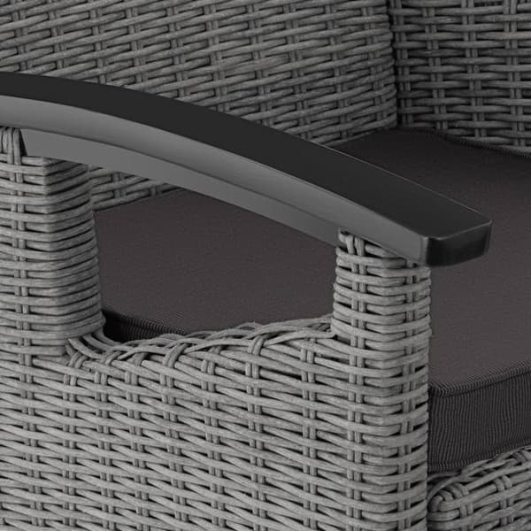 Polyrattan havestol Rosarno - grå