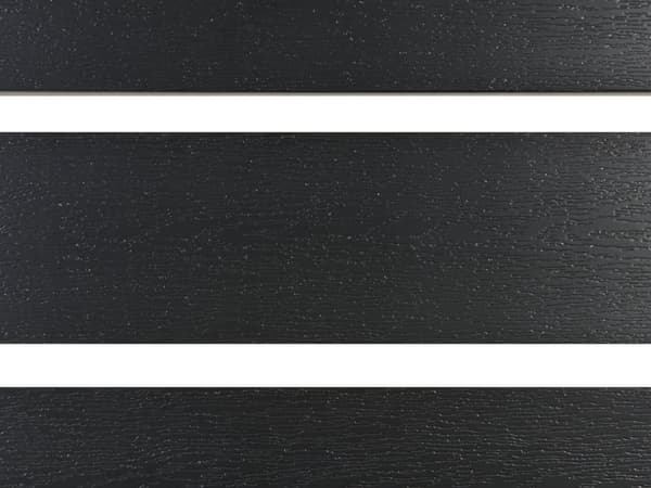 Aurinkotuoli musta 64 x 29-93 x 198 cm alumiini muovinen puu säädettävä industriaalinen