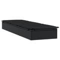 Miniatyrbillede 6 af 11: vidaXL liggestol 1 stk. med bord polyrattan sort