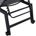 Miniatyrbillede 9 af 9: Rootz Lounger Garden - Grå - Aluminium, Mesh - 66,53 cm x 25,59 cm x 40,15 cm