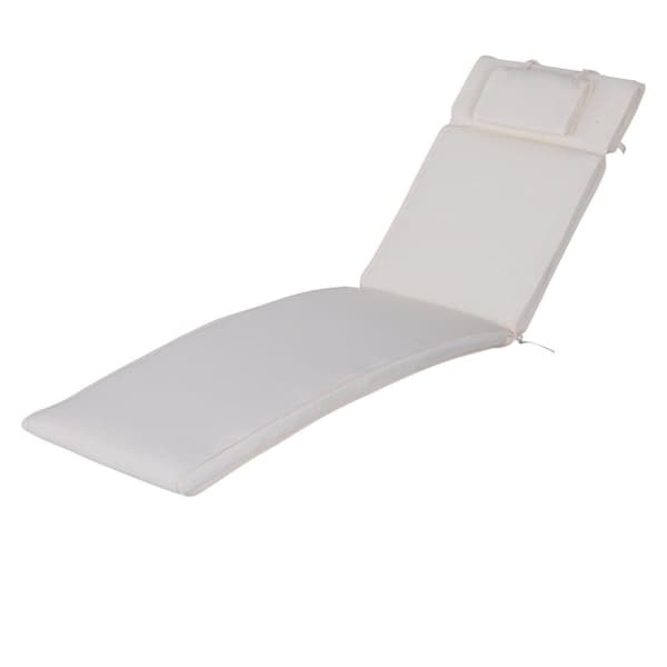 Rootz liggunderlag med dyna - vit - polyester, bomull, fiber - 77,95 cm x 20,86 cm x 1,96 cm
