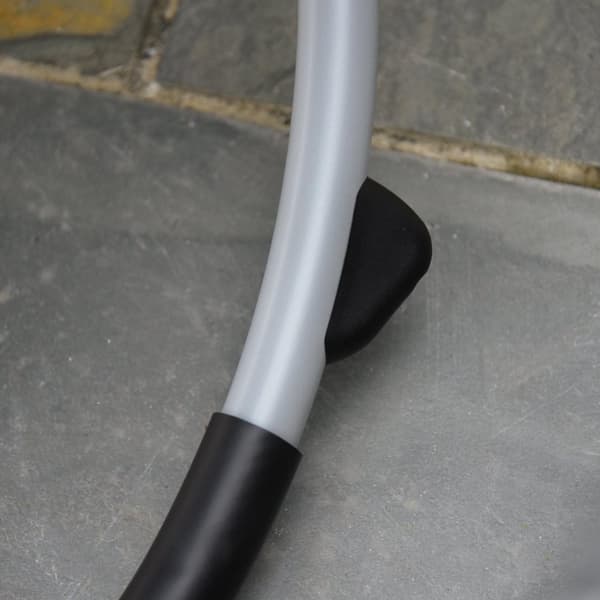 Rootz Havestol - Liggestol - Metal - Sølv Hvid/Sort/Mørkegrå - 145 x 74 x 86 cm