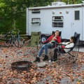 Miniatyrbild 8 av 8: Rootz Fällstol - Campingstol - Armstöd - Fällbara - Mugghållare - Svart - Stål - ?81 x 70 x 91 cm