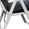 Miniatyrbillede 9 af 10: Rootz Sun Lounger - Beach Lounger - Garden Lounger - Foldable - Adjustable - Black - 137 X 63.5 X 100.5 Cm