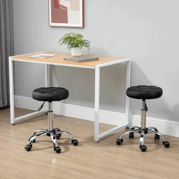 Rootz Lounge Chairs - Saloon pallar - Höjdjusterbar - 35,5 cm x 35,5 cm x 63 cm