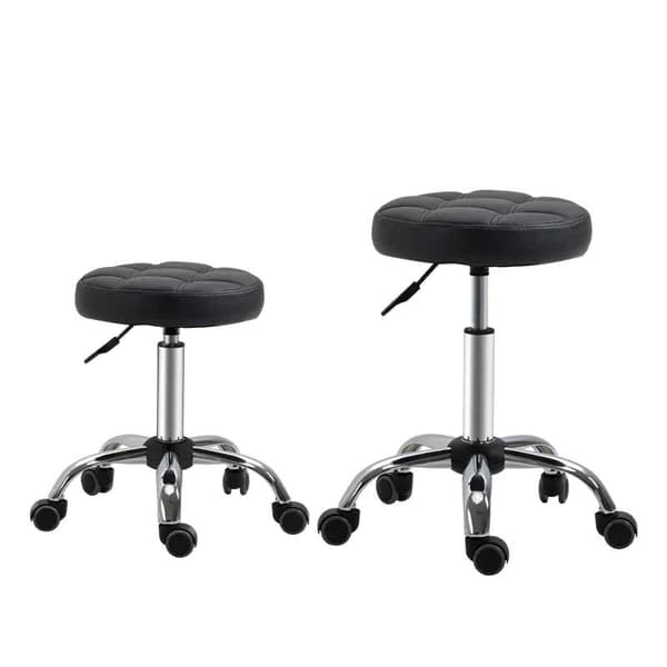 Rootz Lounge Chairs - Saloon pallar - Höjdjusterbar - 35,5 cm x 35,5 cm x 63 cm