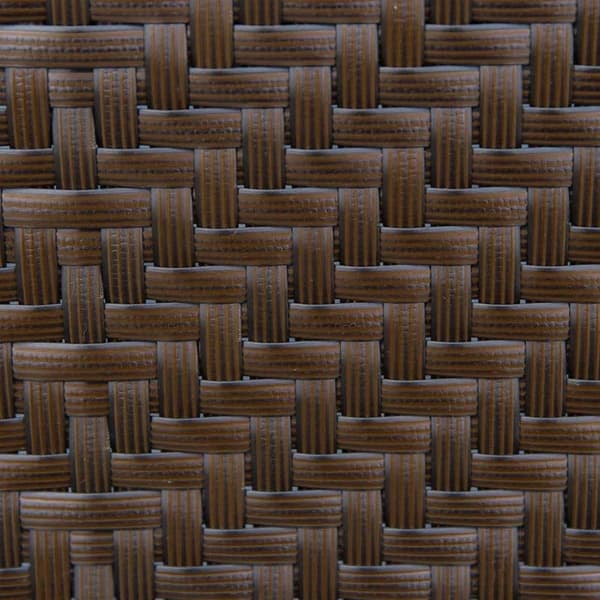 Rootz Solstol - Fällbar Loungestol - Rottingstol - PE Rotting - Stål - Brun + Svart - 58L x 71W x 111H cm