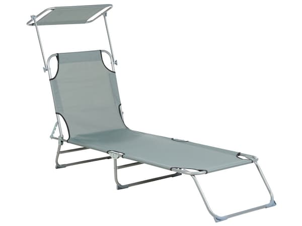 Hage Solseng Limegrønn Stålramme Sammenleggbar ryggstøtte Avtagbar Rustbestandig Uteplass Terrasse Moderne design