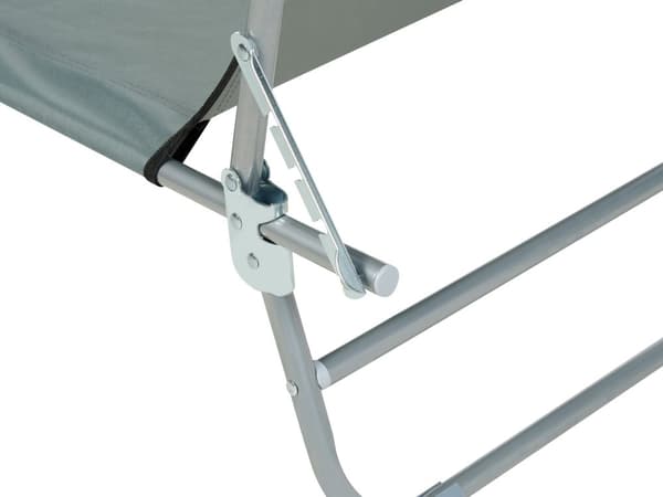 Hage Solseng Limegrønn Stålramme Sammenleggbar ryggstøtte Avtagbar Rustbestandig Uteplass Terrasse Moderne design