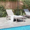 Miniatyrbillede 2 af 10: vidaXL liggestol 186x60x29 cm PP cappuccinofarvet
