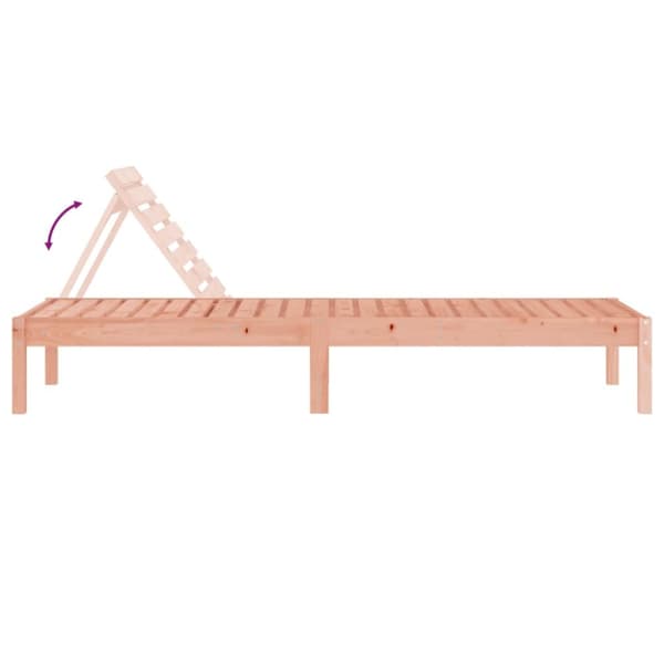 vidaXL liggestol 199,5x60x74 cm massivt douglasgran