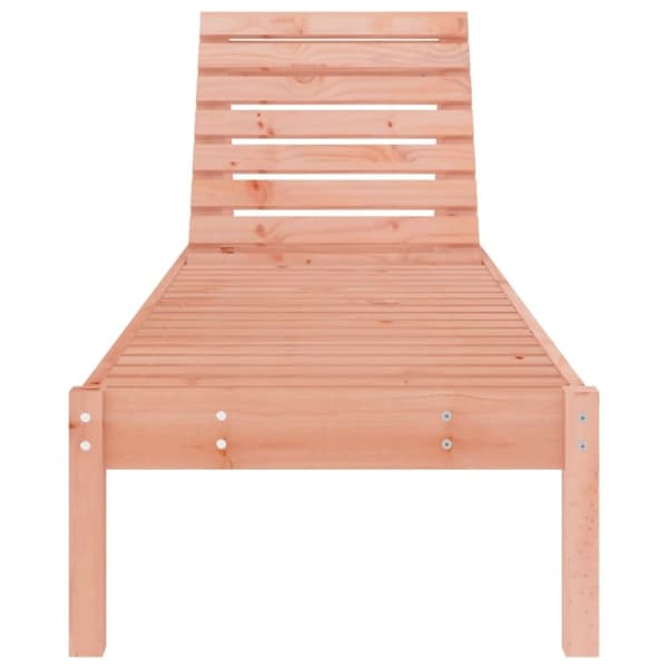 vidaXL Aurinkotuolit 2 kpl 199,5x60x74 cm täysi douglaskuusi