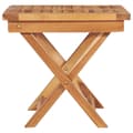 Miniatyrbild 10 av 10: Solsängar 2 st med bord massiv teak