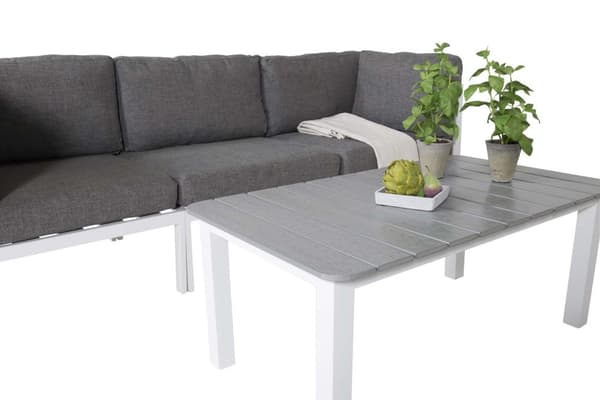 Copacabana lounge set 2 delar vit.