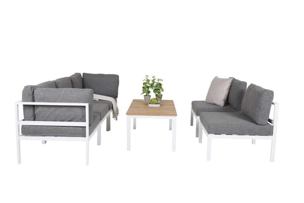 Brasilia lounge set 2 delar vit.