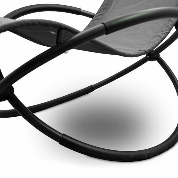 Set med tr�dg?rdsstolar p? l�pare, relaxrockers, 2 st