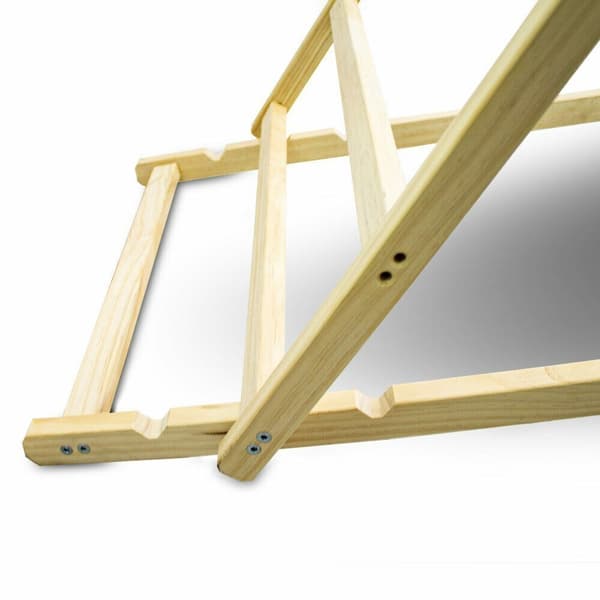 Stark solstol, justerbar solstol, svart, f�r stranden i tr�dg?rden