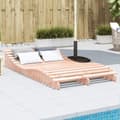 Miniatyrbillede 1 af 9: liggestol 205x110x31,5 cm massivt douglasgran