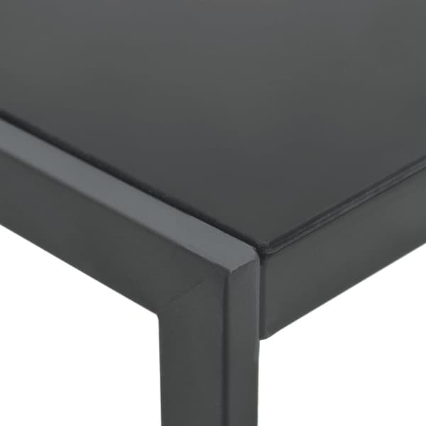 vidaXL liggestole 2 stk. med bord textilene og stål