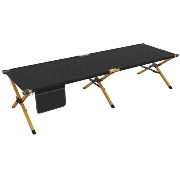 Rootz Sun Lounger Beach - Solstol Trädgård - Solstol Vikbar - Väderbeständig - UV-beständig - Vattentät - Aluminiumram - Oxford Tyg - Svart - 196l X 6