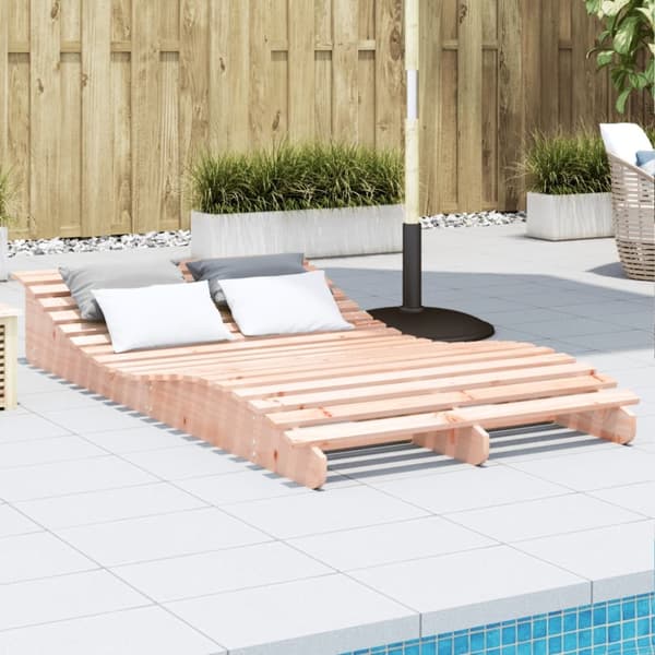 vidaXL Solsäng 205x110x31,5 cm massivt douglasträ - Solsängar