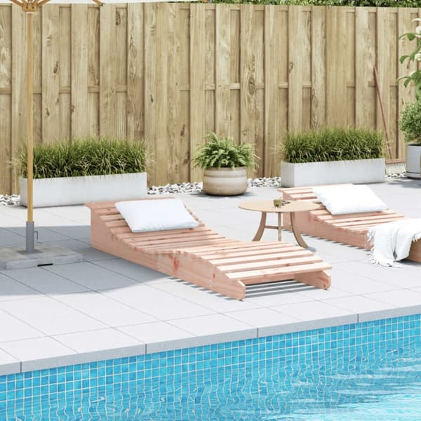 vidaXL liggestol 205x60x31,5 cm massivt douglasgran -  Solsenge & liggestole
