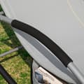 Miniatyrbild 8 av 9: Rootz Elegant Solstol - Rocking Garden Lounger - Solstol med sidoväska - Andas syntetiska fibrer - Avtagbar kudde - Mjuka EVA-armstöd - 150 kg Lastkap
