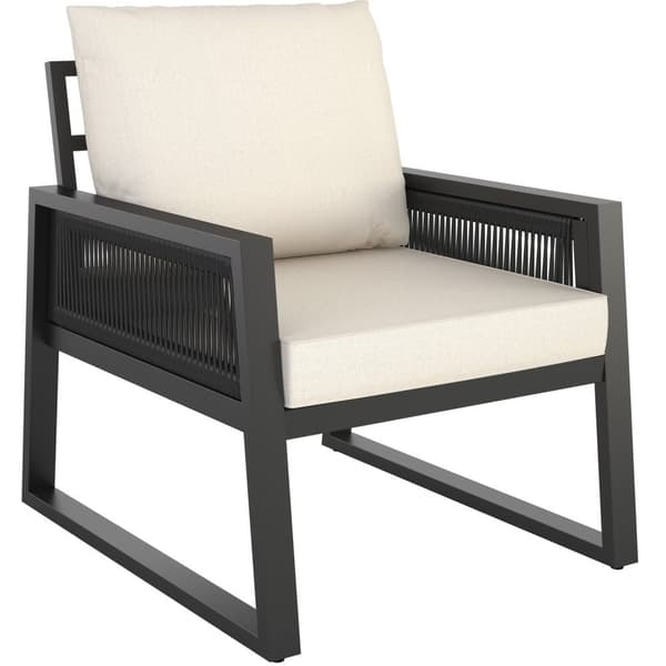 Havemøbelsæt Captive i reb-design - Sæt 1 (1 x sofa / 1 x bord / 2 x lænestole)