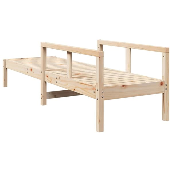 The Living Store Solsäng 199,5x62x55 cm massiv furu -  Solsängar