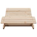 Miniatyrbillede 5 af 10: The Living Store liggestol 205x70x31,5 cm massivt fyrretræ -  Solsenge & liggestole