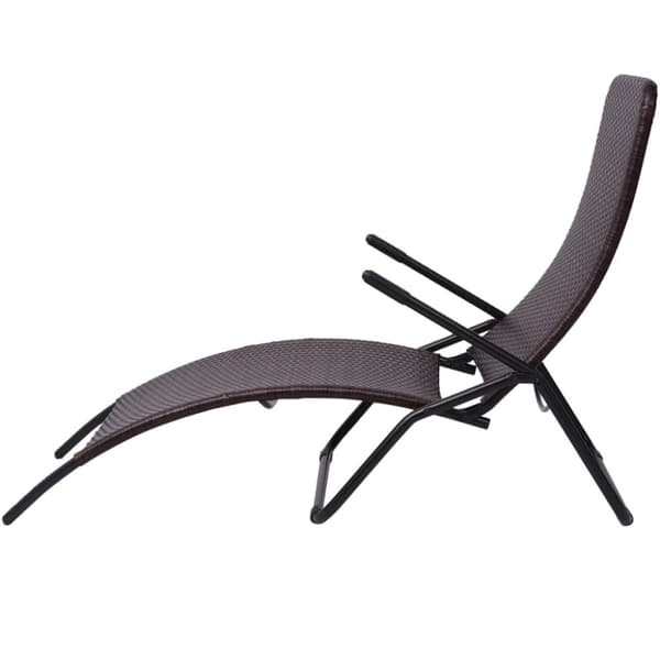 Solsenge & liggestole - Living liggestol foldbar polyrattan brun