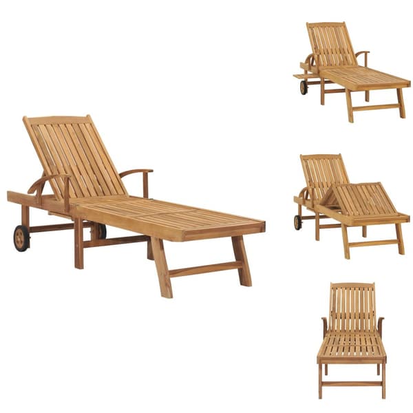 Solsängar - Living Solsäng massiv teak