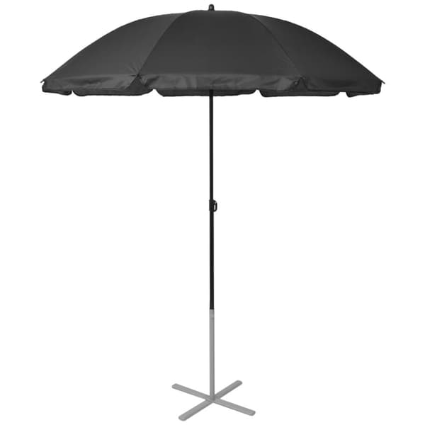 Solsängar - Living Solsängar med parasoll aluminium svart
