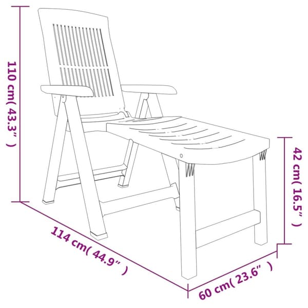 Solsängar - Living Solsäng grön plast
