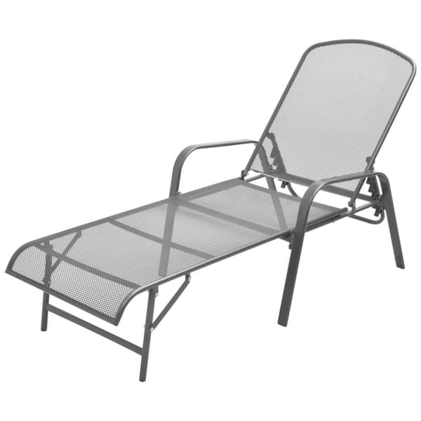 Solsängar 2 st med bord stål antracit - Solstolar - Solstolar - Home & Living