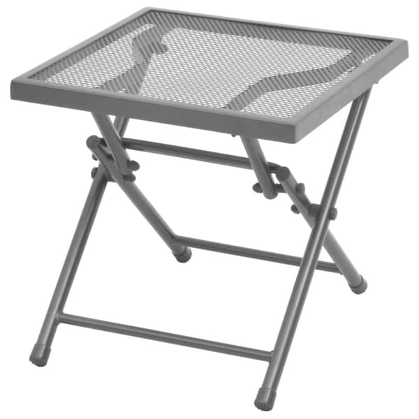 Solsängar 2 st med bord stål antracit - Solstolar - Solstolar - Home & Living